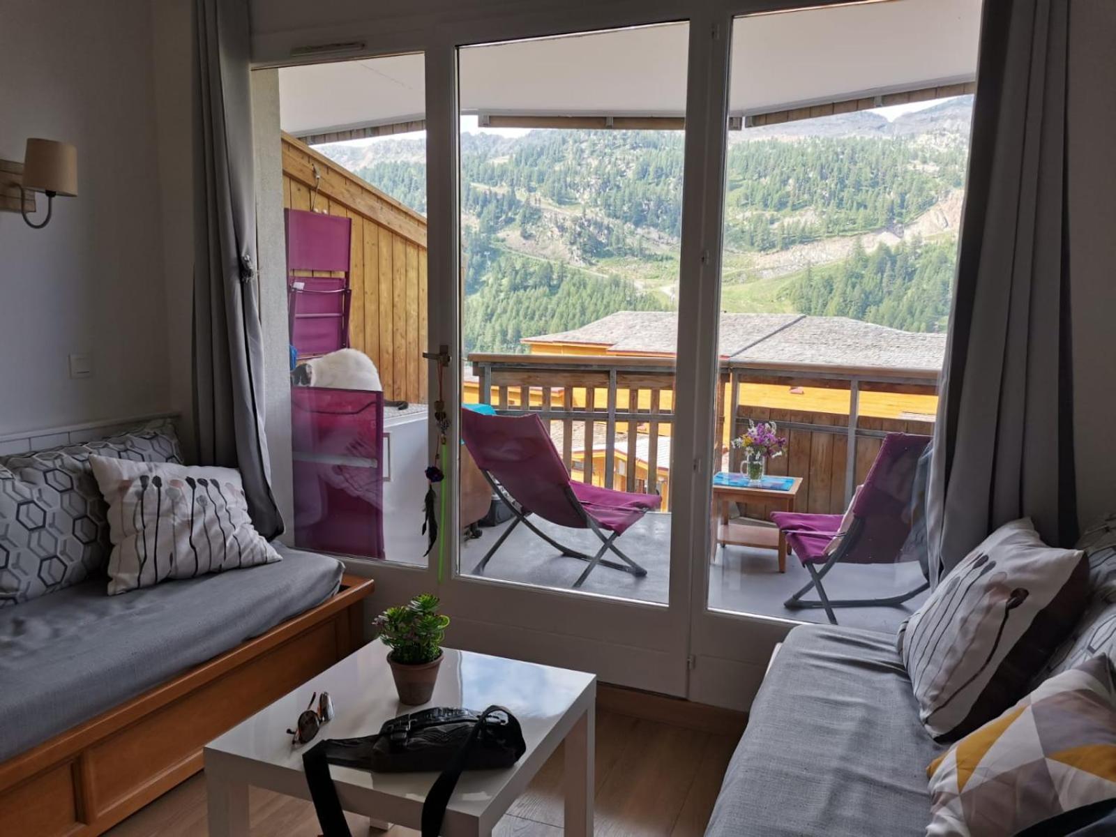 2 Pieces Avec Terrasse Et Vue Sur Les Pistes Apartment Изола 2000 Екстериор снимка